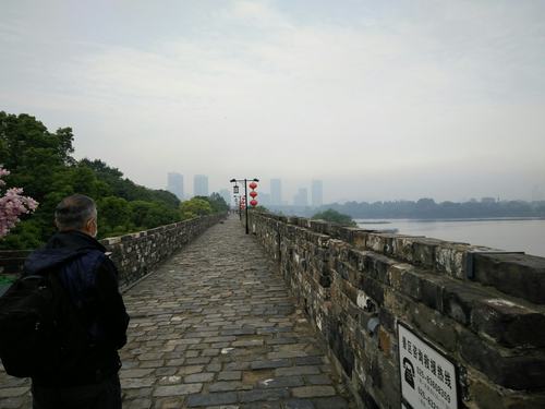 走南京城墙解放门——玄武门段
