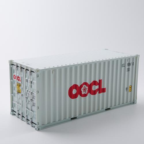 模型高档20尺集装箱合金货柜车船运收藏车模收纳车模