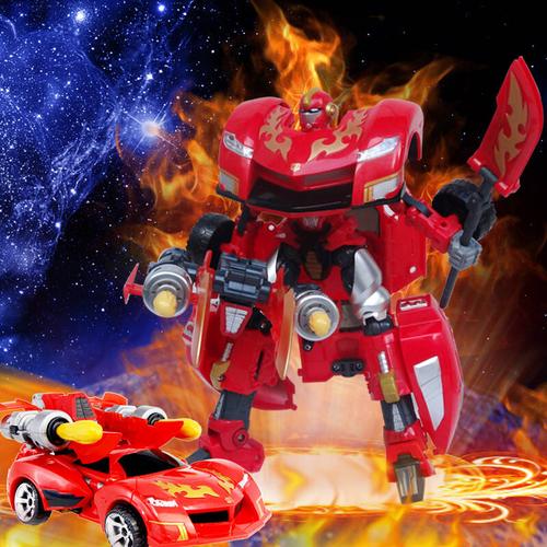 版玩具 武战道战龙皇 豪华版或雷霆变形机器人 高端版火雷霆500501