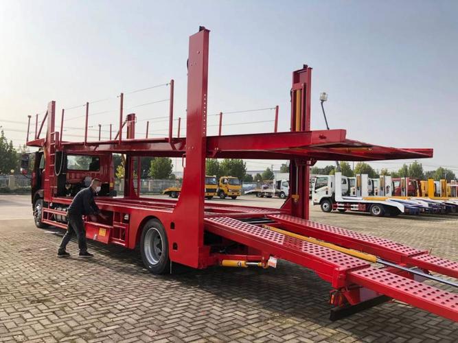 解放j6五位板轿运车 日昕5位板轿运车 一拖五轿运车 价格