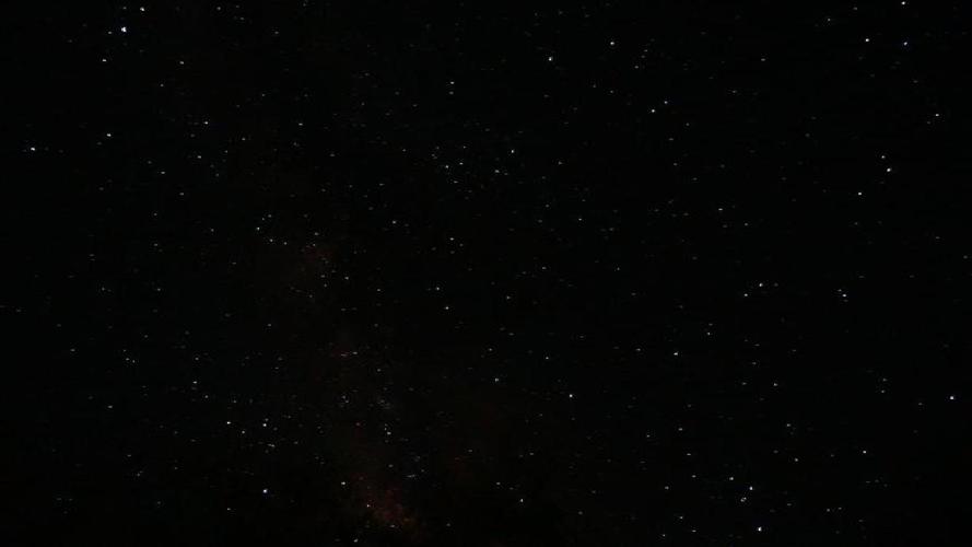 大气星空背景年终商务汇报模板ppt
