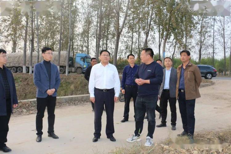 东明县委副书记,县长孙迁国到马头镇调研三秋生产工作