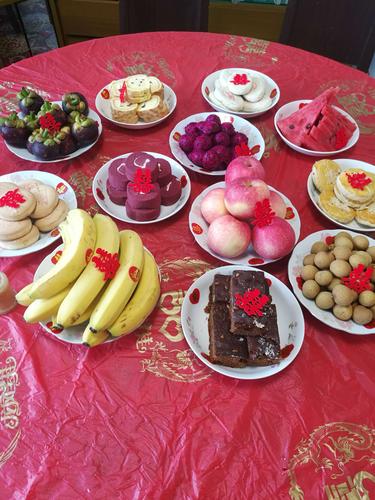 迎新人茶点果盘