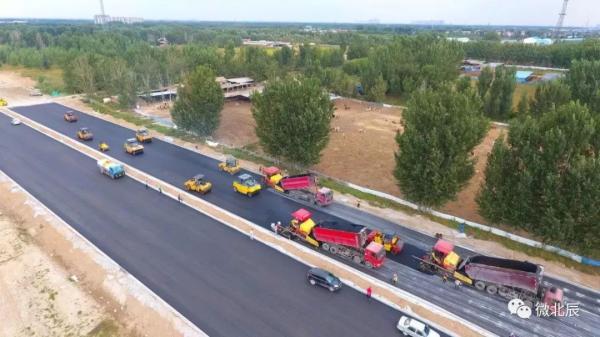 杨北公路改建工程是区公路建设养护中心今年建设的国道功能外迁项目之