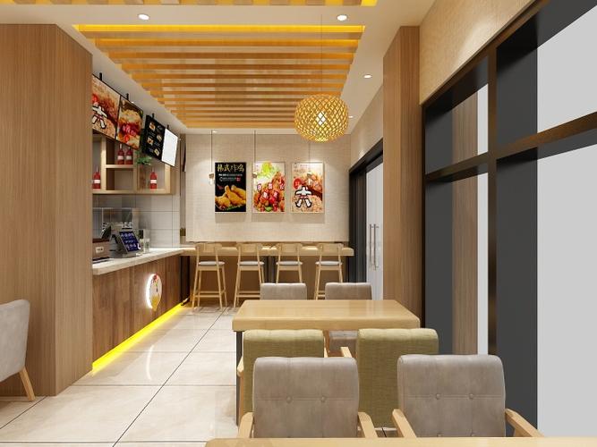 50平鸡排店装修效果图