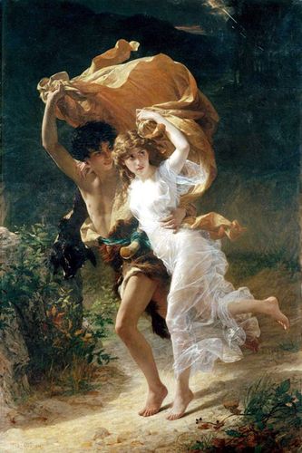 艺术欣赏:世界名画中的女性美(组图)