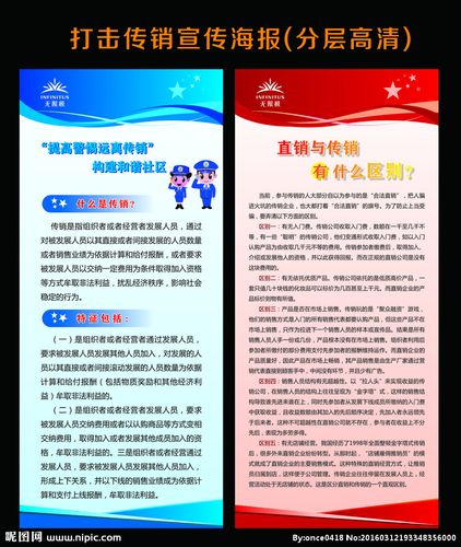 打击传销宣传海报图片