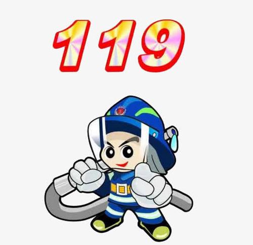关键词 : 卡通,喷水,救援队,报警119
