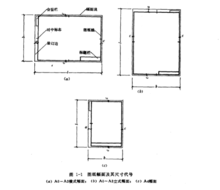 图纸上必须用粗实线画出图框.