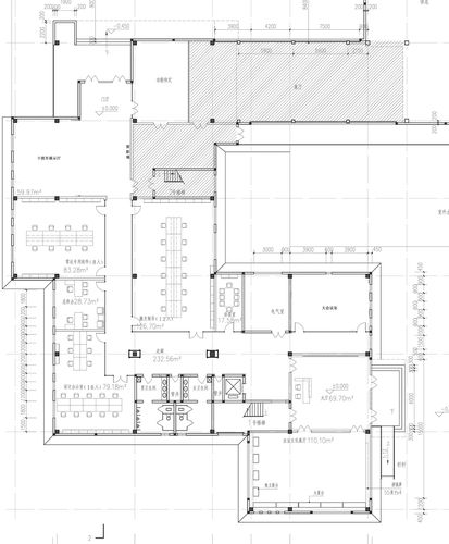 孵化器的平面图