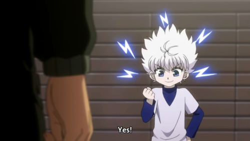 求这个画面的高清截屏,全职猎人奇犽