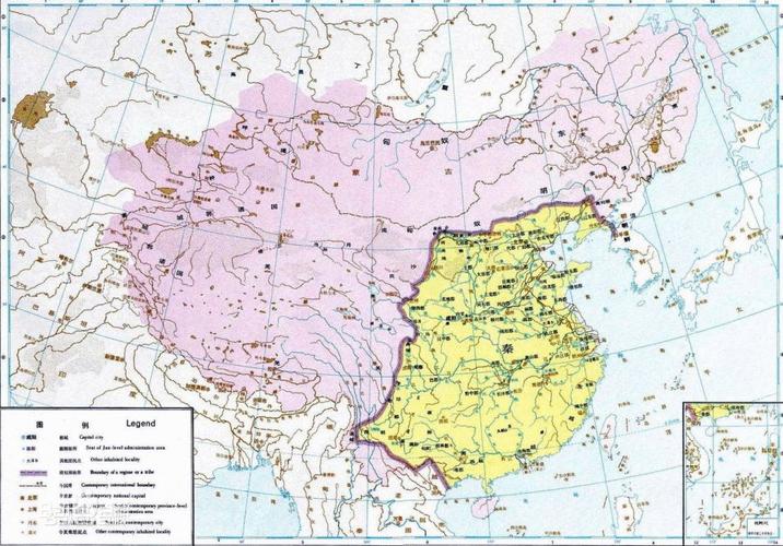 名正则言顺:中国历朝国号的由来及其疆域图
