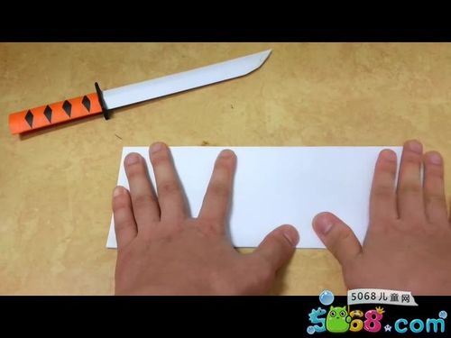 小刀怎么折教你折小刀匕首步骤良心折纸图解