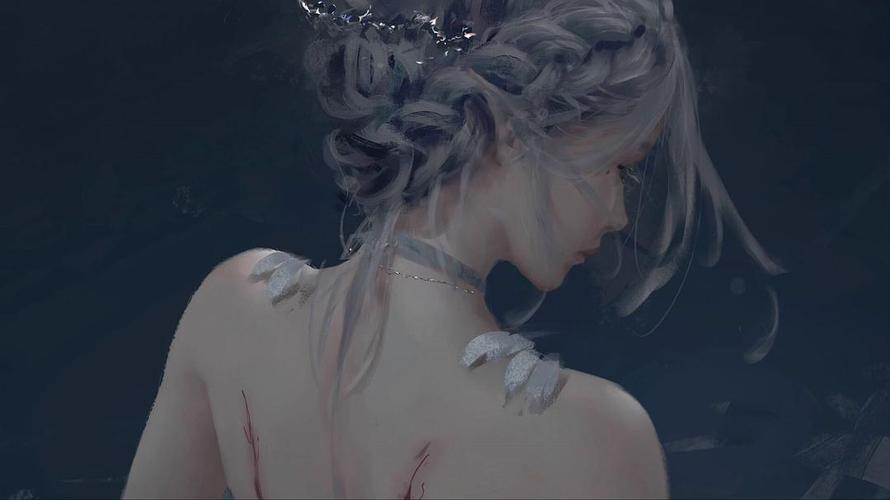 绝美鬼刀冰公主动态壁纸