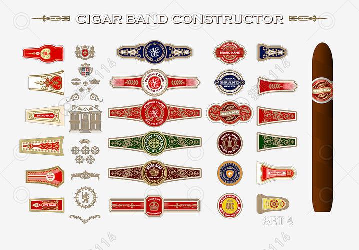 搜图114分享高清雪茄和雪茄标签图片免费下载,图片主题是设计元素