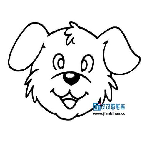 狗头简简笔画