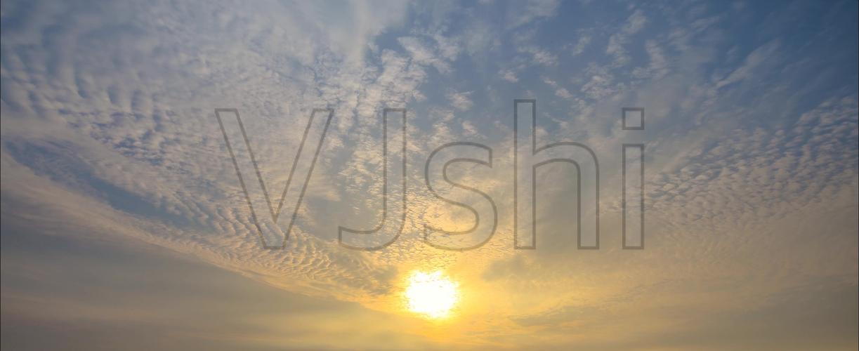 纯美天空日出朝霞延时4k宽屏_4096x1674_高清视频素材下载(编号