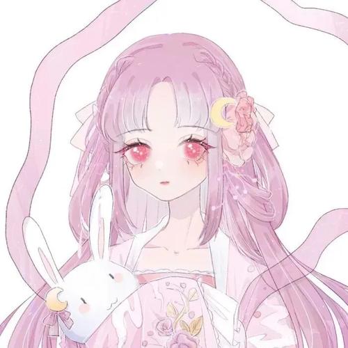 动漫女头闺蜜头像仙女系列