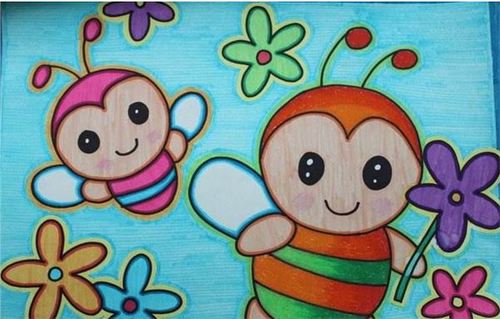 儿童画画图片儿童画作品欣赏