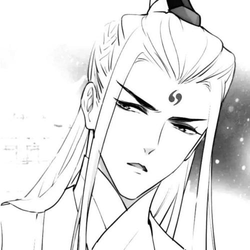 帅气古风男生头像 月下听箫声 山中听松声