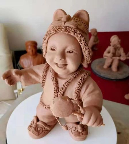 壹度丨用泥塑记录宁夏!一捧红土,在王晓梅的手中绽放鲜活的生命!