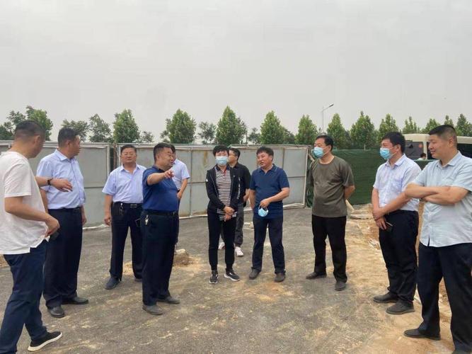 郑晓燕实地调研城建重点项目建设工作_广宗镇