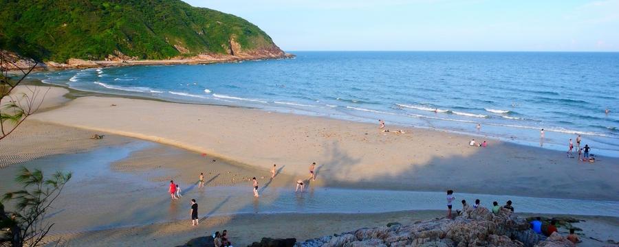 惠东黄埠镇大坑口东头海边小景