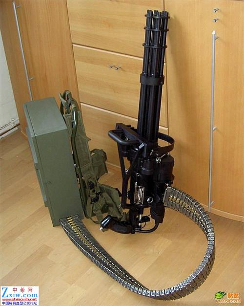 加特林这系列的机枪 子弹夹有多大?