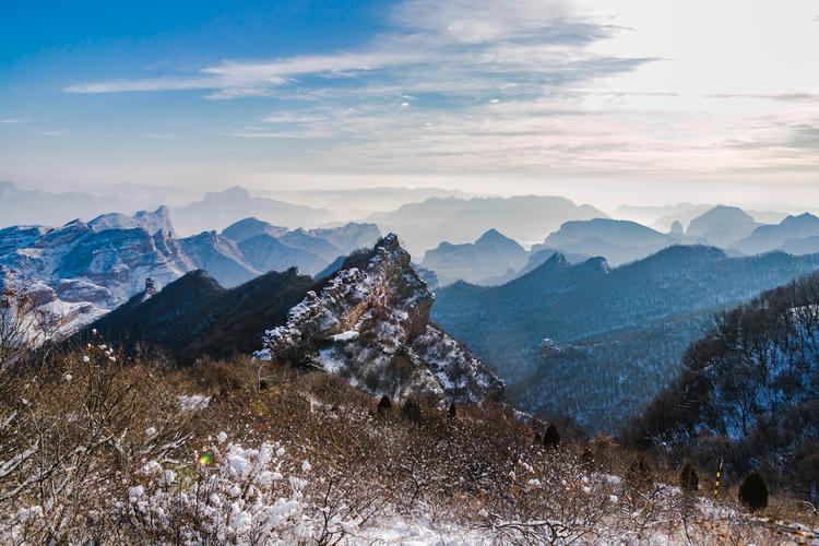 中太行,又一波雪景来袭,黎城简直美爆了!