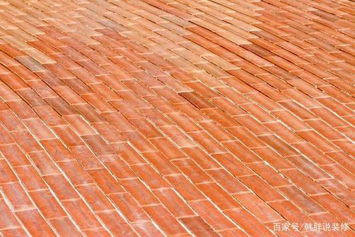 红砖铺地面几种铺法