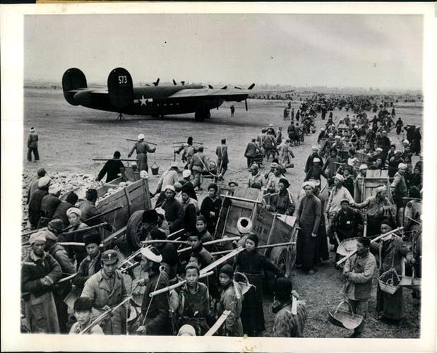 1944年   抢修飞虎队所在的机场