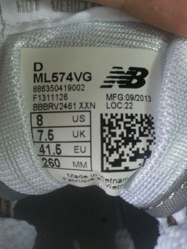 新百伦鞋标种类