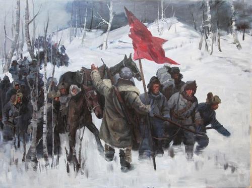 抗联王明贵回忆:每人四个苞米"西征",战士们饿得吃野草嚼树枝