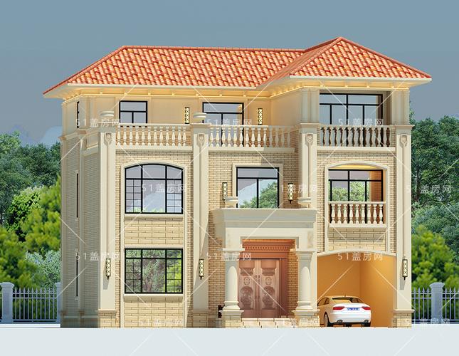 农村120平方米的房子设计图,小户型建出大气势