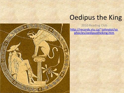 oedipus the king cgu俄狄浦斯王问.tw.ppt