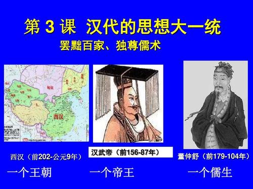 第3课 汉代的思想大一统ppt