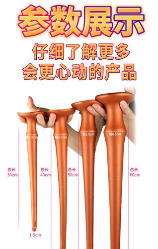 外贸跨境超长后庭肛塞柔软超粗肛塞阳具扩肛器具男女