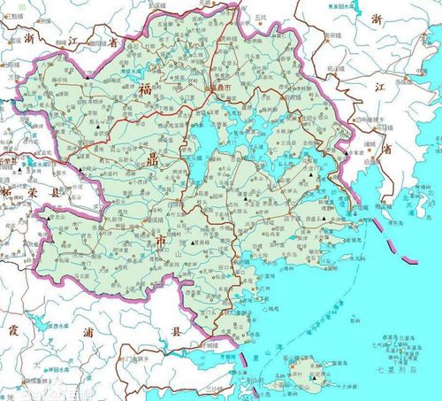 福鼎市地理位置