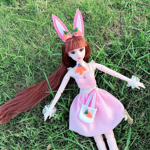 斗罗大陆小舞60厘米芭比衣服洋娃娃公主换装衣服女孩过家家玩具小舞兔