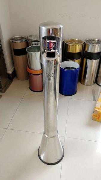 烟蒂柱收集桶烟头灭烟柱酒店吸烟室烟灰桶烟灰柱户外座地立式烟缸