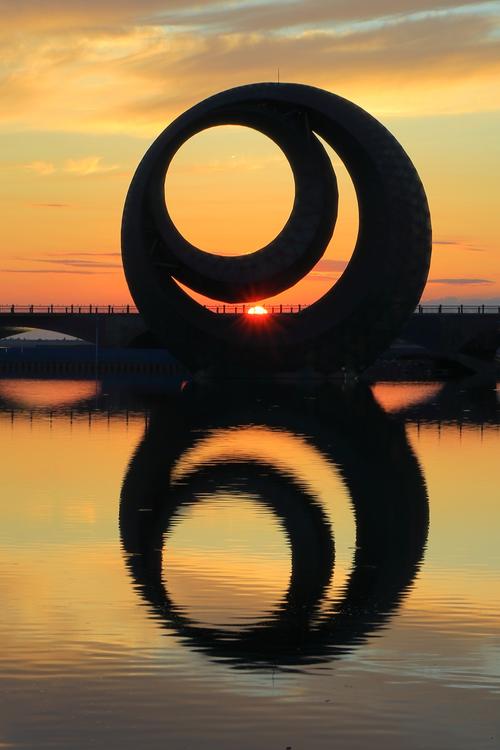 营口鲅鱼圈公园景色宜人