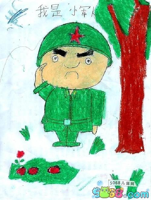 八一建军节幼儿简笔画 (第5页)