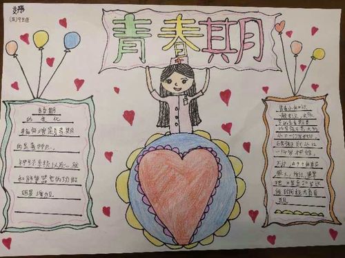 做成了手抄报,加深对其了解,使自己顺利度过自己的青春期