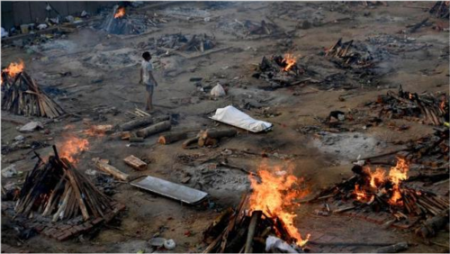 专家:印度的感染病例可能已超5亿 死亡恐已达99万