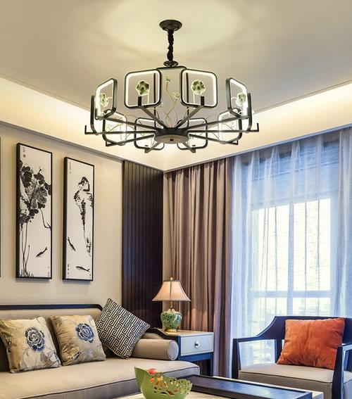 客厅吊灯图片家装客厅吊灯效果图片大全