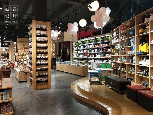 特色文具店设计装修广州豪镁