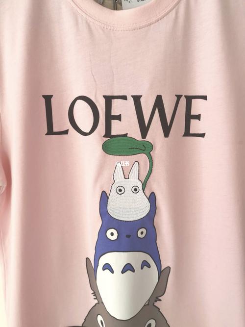 loewe 罗意威 龙猫系列短袖 好看!情侣!