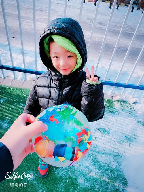 新城嘉禾幼儿园 冰雕制作 完美展示