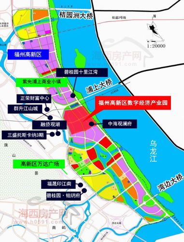 福州高新区规划139亩产业园:共9幅地块 拟建公寓楼 星级酒店