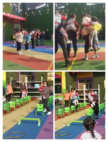 高陵区巧嘴巴幼儿园冬季亲子运动会